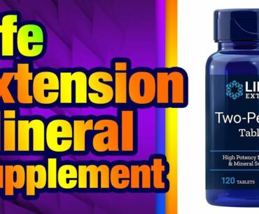 Life Extension Two Per Day (High Potency Multi -Vitamin & Mineral Supplement), 120 Tablets