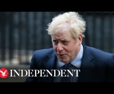 Live: Boris Johnson press conference on new coronavirus restrictions