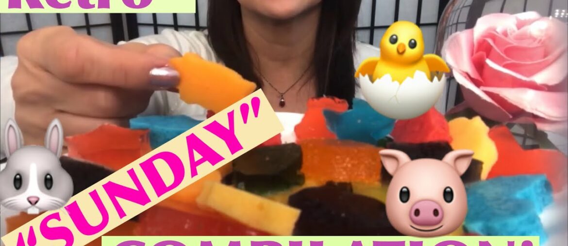 “GRANNY’S SUNDAY COMPILATION” @MysteryGranny Eats ASMR gummies, gelatin, vitamins, supplements