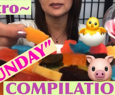 “GRANNY’S SUNDAY COMPILATION” @MysteryGranny Eats ASMR gummies, gelatin, vitamins, supplements