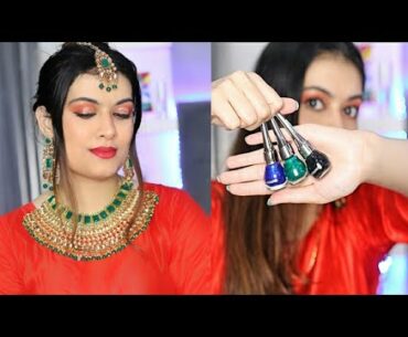 Beginners Makeup Kit Under Rs.200 | Festive Look