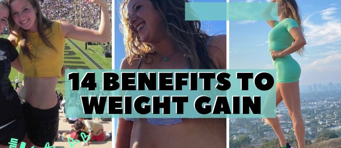 14 Unexpected Benefits From Gaining Weight & Getting Period Back | VITAMIN KATIE