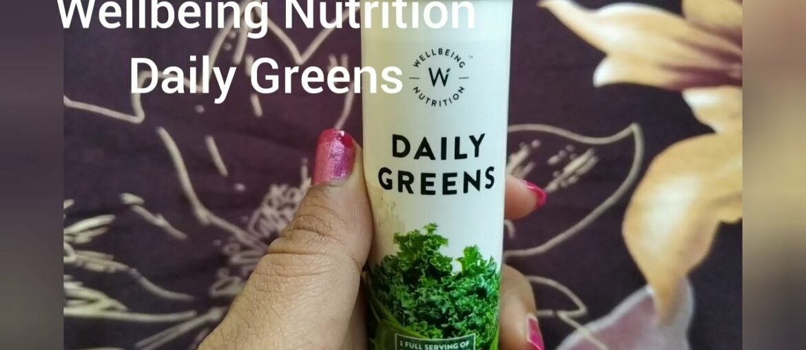 Wellbeing Nutrition Daily Greens Tablets..