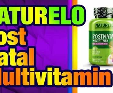 NATURELO Post Natal Multivitamin - Whole Food Postnatal Supplement for Breastfeeding Women