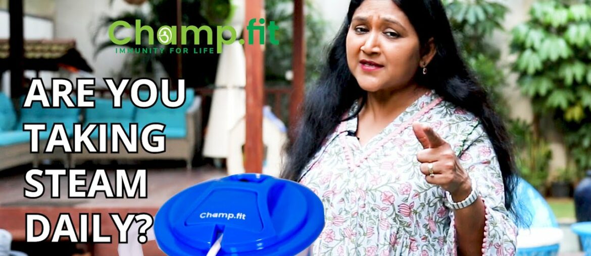 Inhale steam everyday to keep yourself away from Virus & Flu