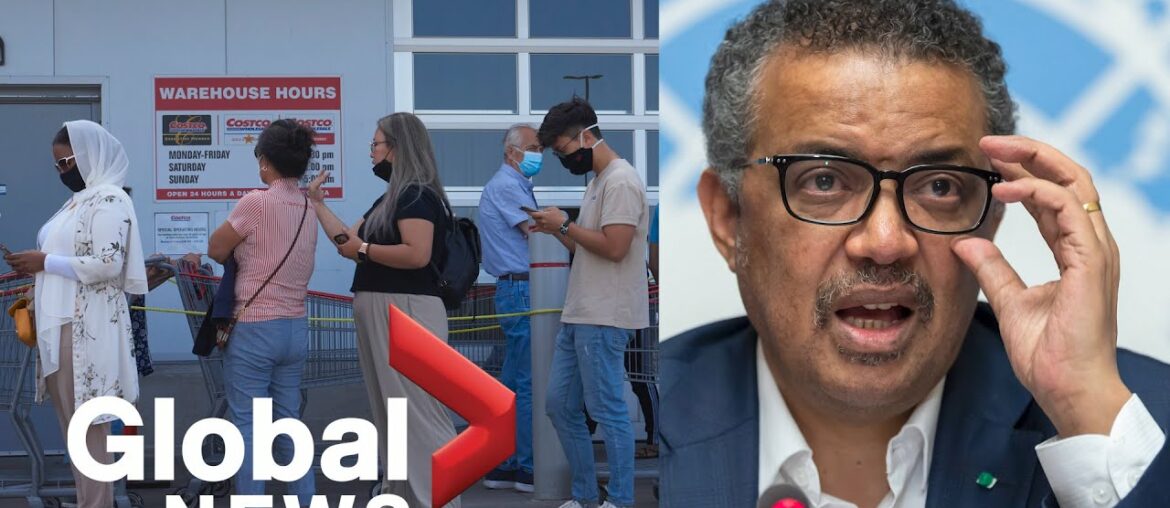 Coronavirus: WHO calls for a stop to the politicization of the pandemic as global cases spike | FULL