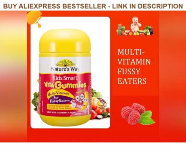 Best, NATURE WAY Kid Smart VITAGUMMIES 60Caps Multi Vitamin for Fussy Eater Growth Development Brai