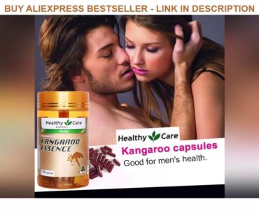 Top, Healthy Care Kangaroo Essence Capsules Protein Minerals Health and Wellness Supplements for Ma