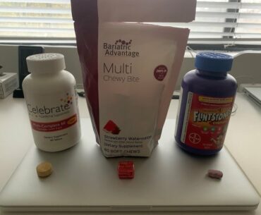 VSG: Bariatric Vitamin Taste Test Celebrate, Bariatric Advantage & Flintstones Complete