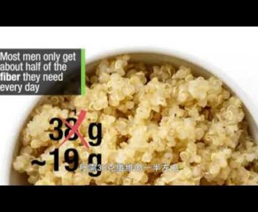 HEALTH AWARENESS:  MEN LACK OF FIBER, MAGNESIUM, POTASSIUM AND VITAMIN D