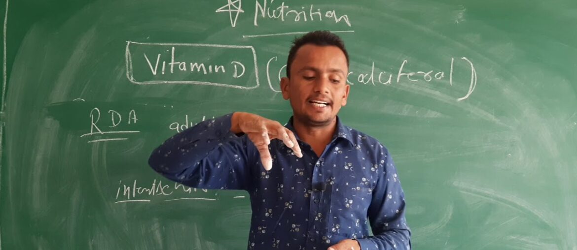 LECTURE 1ST | NUTRITION | VITAMIN-D | BY KAILASH SIR |