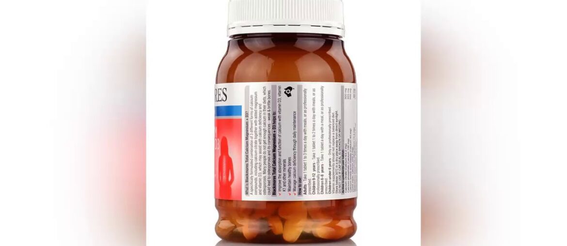 Best, Blackmores Calcium Magnesium Vitamin D3 200 Tablets Bone Health Muscle function Men Women Hea