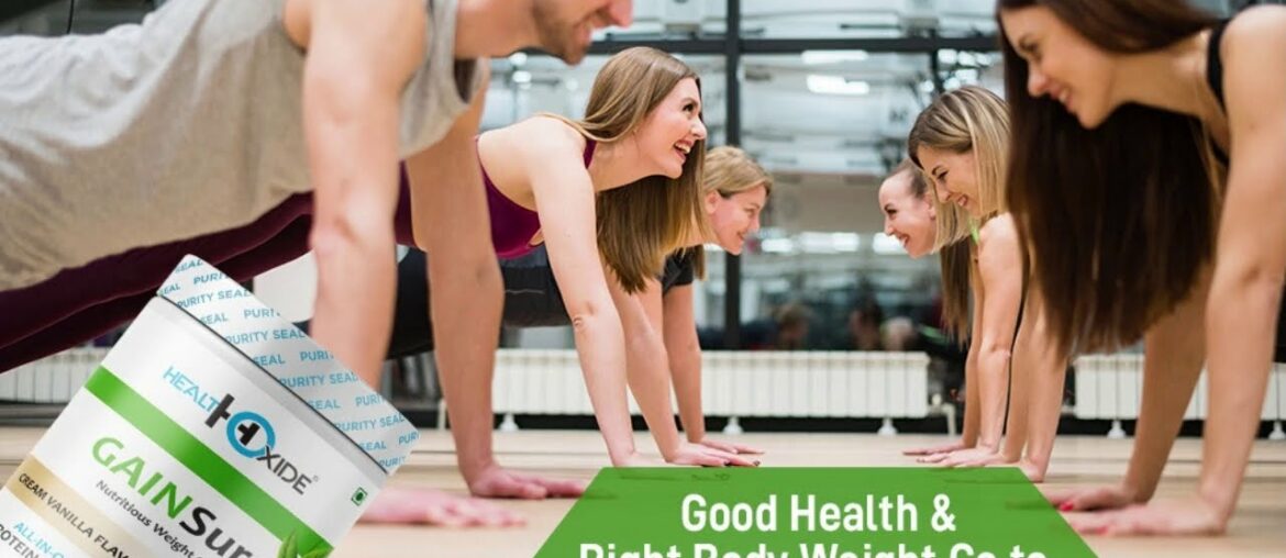 Healthoxide Gainsure Mass and Weight Gainer powder