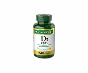 Vitamin D3 by Nature’s Bounty for Immune Support. Vitamin D Provides Immune Support and Promotes He