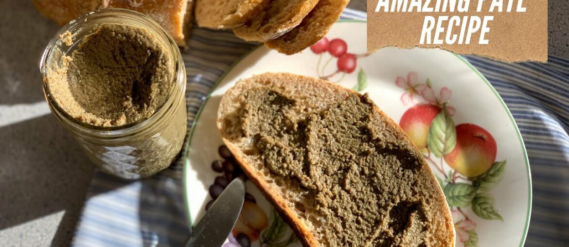 THE BEST Pate’ RECIPE EVER! POWERFUL SUPERFOOD LOADED WITH B VITAMINS & FOLATE TO NOURISH YOUR BODY