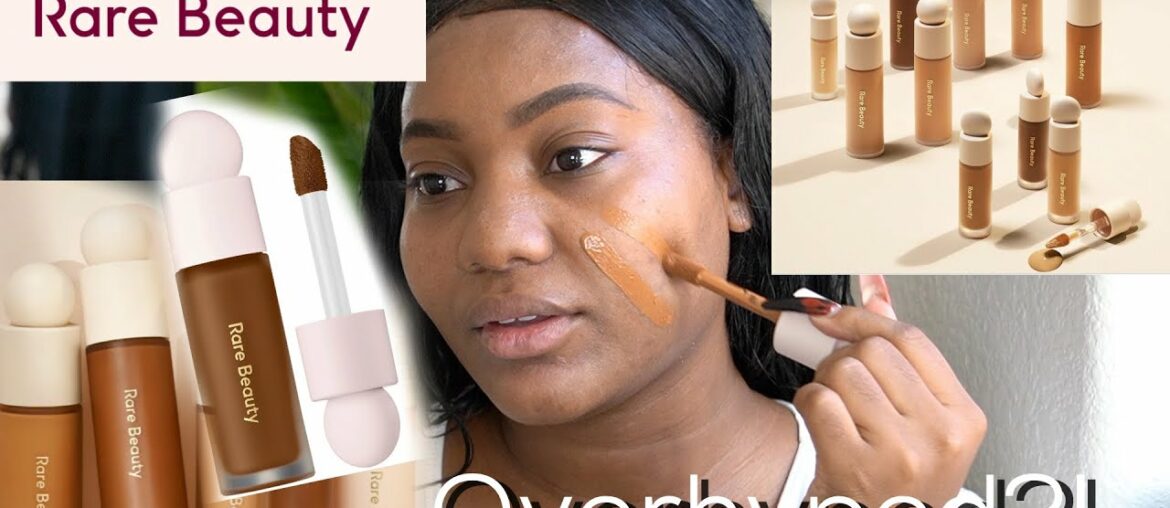 Rare Beauty Foundation & Concealer 1st Impressions & Wear Test | Raquelle Lynnette