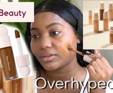 Rare Beauty Foundation & Concealer 1st Impressions & Wear Test | Raquelle Lynnette