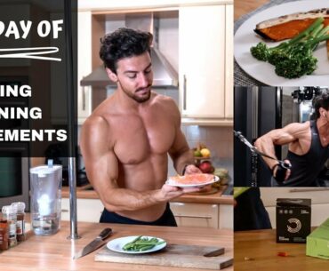 FULL DAY OF EATING + TRAINING + SUPPLEMENTS | Rowan Row