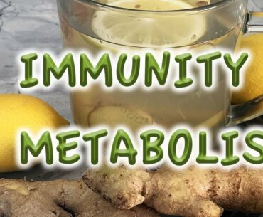 Immunity Booster. Ginger tea. Metabolism booster.