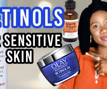 THE BEST RETINOLS FOR SENSITIVE SKIN, HYPERPIGMENTATION & DARK SPOTS.
