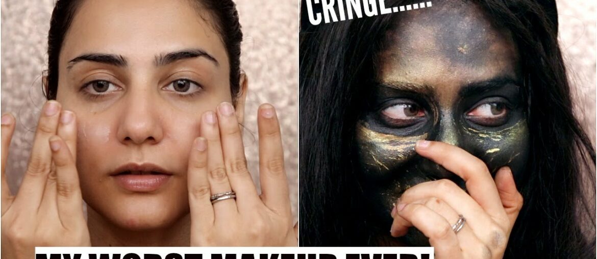 HALLOWEEN MAKEUP GONE WRONG! CRINGEEE ALERT | SIMMY GORAYA