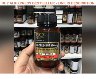 Best, 100% New Zealand Go Healthy SELENIUM 150mcg 120Caps Dietary Supplements Immune Antioxidant He