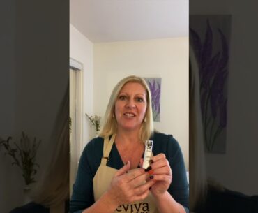 April demos Reviva's Sun Protective Moisturizer and Vitamin E-Stick