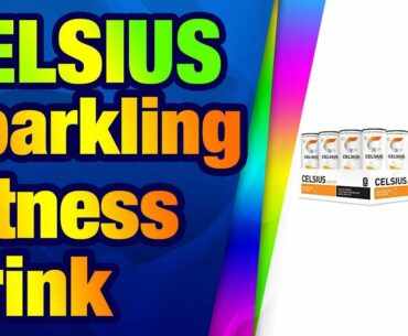 CELSIUS Sparkling Orange Fitness Drink, Zero Sugar, 12oz. Slim Can, 12 Pack