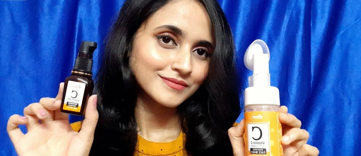 St.Botanica Vitamin C Foaming Face Wash and Vitamin C Professional Face Serum | Review & Demo