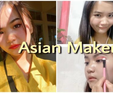 Thadou Kuki girl doing Korean Makeup /Kim blaq rose