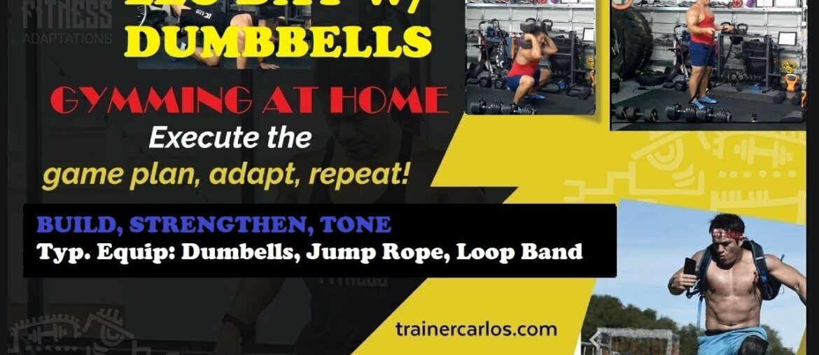 Leg Day with Dumbbells Ep. 32 | Super Overload