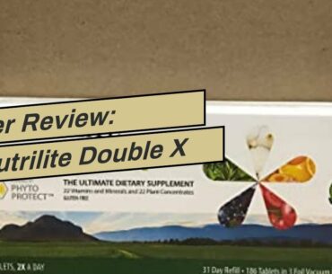 User Review: Nutrilite Double X Vitamin/mineral/phytonutrient Supplement-31 Day Supply Refill