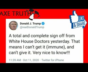 President Trump COVID19 immunity