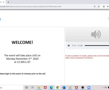 Zydus Wellness Earnings Call for Q2FY21