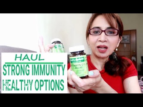 PAANO MAPALAKAS ANG IMMUNE |  HEALTHY OPTIONS HAUL | MGA MURANG VITAMINS & SUPPLEMENTS (VEGETARIAN)