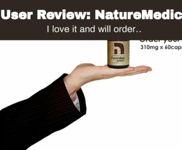 User Review: NatureMedic Fucoidan AHCC Brown Seaweed Immunity Supplement with Organic Mekabu Mo...