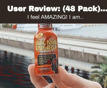 User Review: (48 Pack) VitaminEnergy Keto Energy Shot, Focus+, Zero Sugar Energy Shot Vitamin...