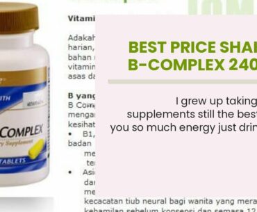 Best Price Shaklee B-Complex 240 ct.