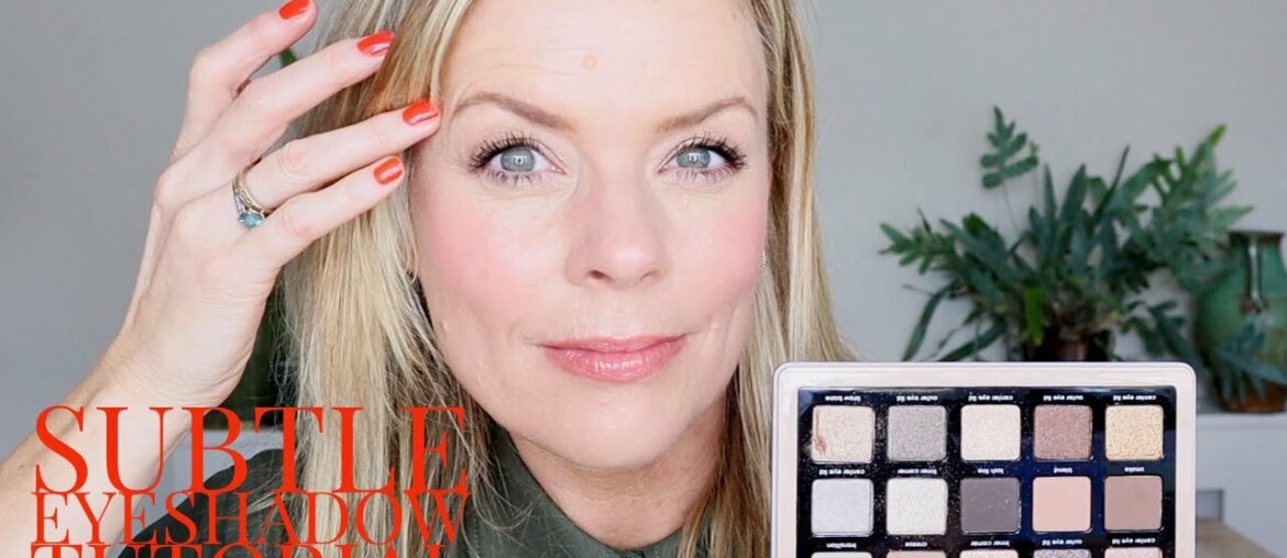Subtle eyeshadow tutorial