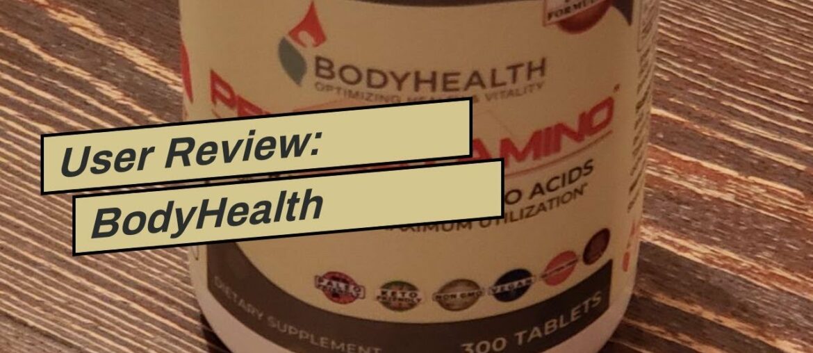User Review: BodyHealth PerfectAmino (300 Tablets) 8 Essential Amino Acids Supplements with BCA...