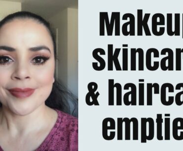 October 2020 Makeup, Skincare, and Haircare Empties