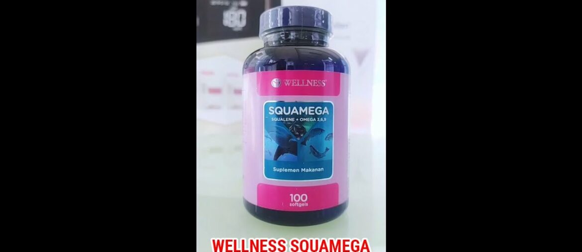 WELLNESS SQUAMEGA Squalene + Omega 3,6,9