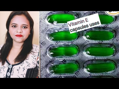 Vitamin E uses in telugu,Get glowing skin  by ||Beauty culture||