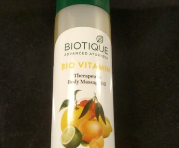 Honest review of Biotic boi vitamin body oil...