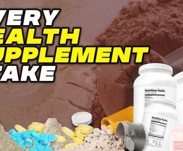 Every Single Health Supplement I Currently Take
