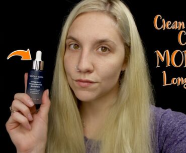 Clean Skin Club Vitamin C Booster Review | Month Long Test | Before and After Results