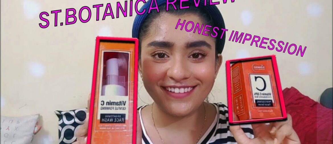 St. Botanica Vitamin C Foaming Face Wash and Vitamin C serum | Coupon Code