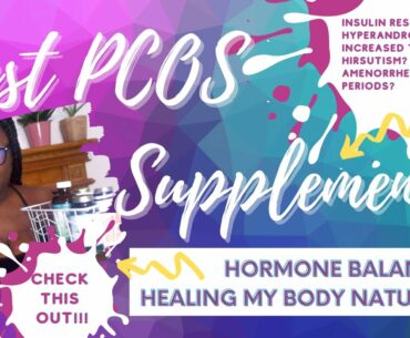 PCOS Supplements for fertility | balancing hormones| Vitamin Haul
