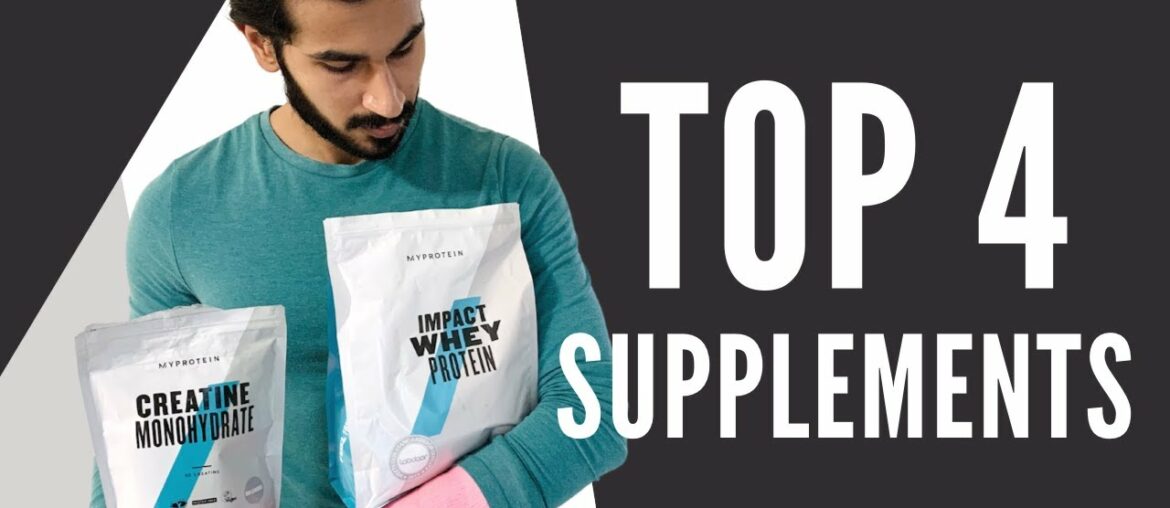 TOP 4 SUPPLEMENTS IN FITNESS FOR MUSCLE BUILDING