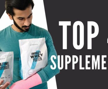 TOP 4 SUPPLEMENTS IN FITNESS FOR MUSCLE BUILDING
